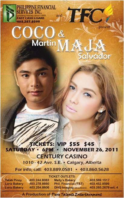 coco-martin-maja-salvador-concert-calgary-2011-poster